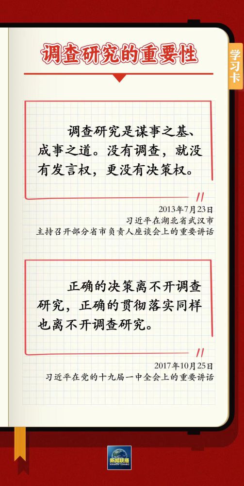 學(xué)習(xí)卡丨如何深入調(diào)查研究？跟總書記學(xué)習(xí)“五字訣”