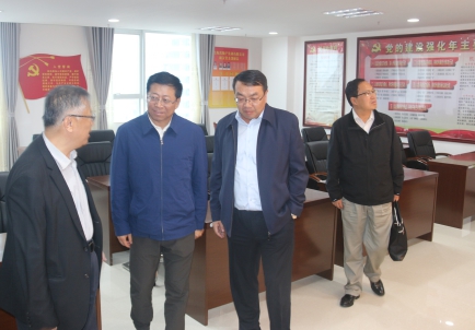 青海省副省長(zhǎng)、省國資委黨委書記、主任王黎明，蒞臨省物產(chǎn)集團(tuán)調(diào)研指導(dǎo)工作